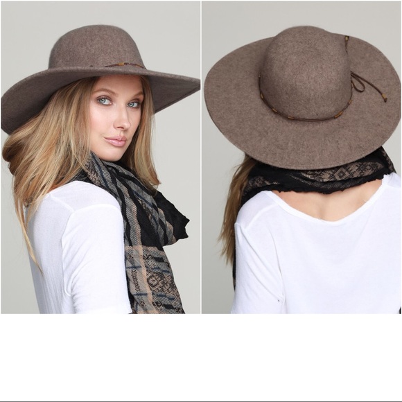 ✨LAST ONE✨Mocha Wool Hat - Picture 4 of 4